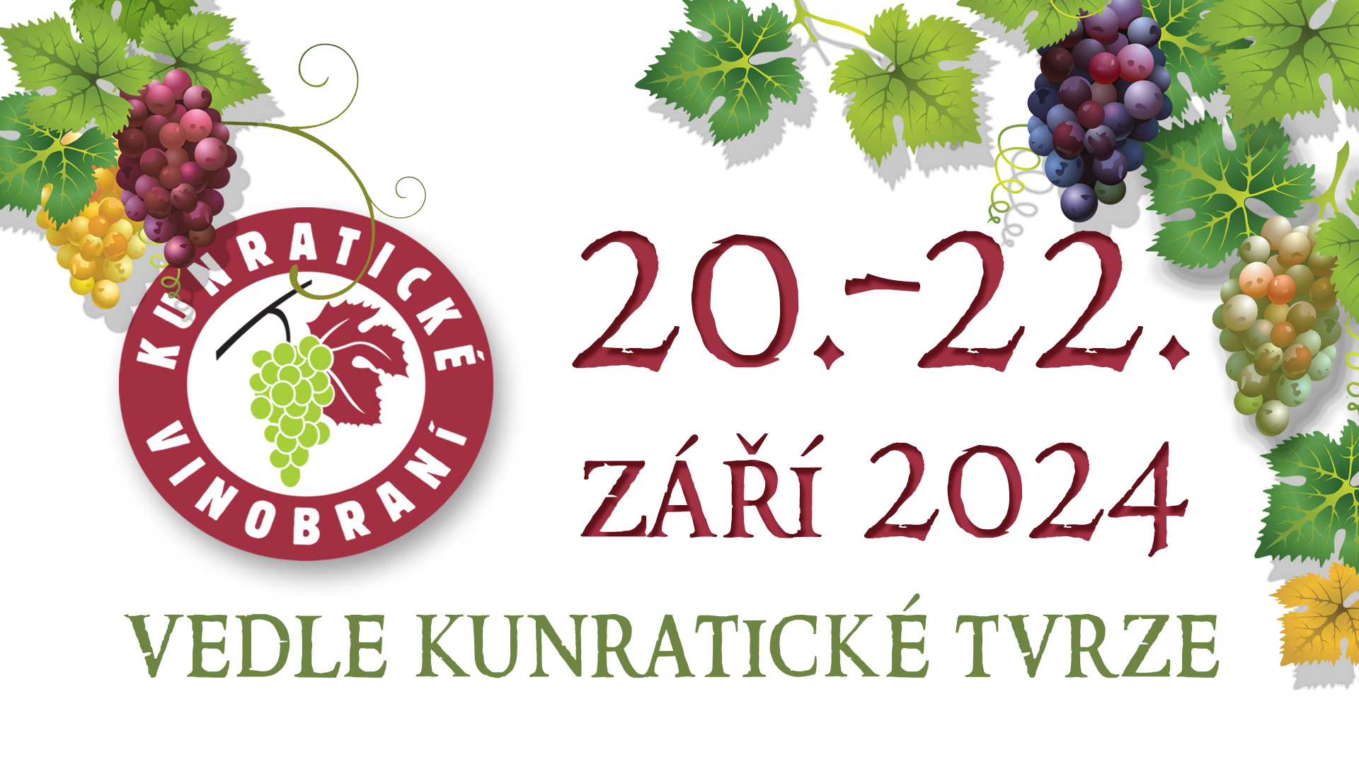 20 - 22. září 2024 - KUNRATICKÉ VINOBRANÍ Praha