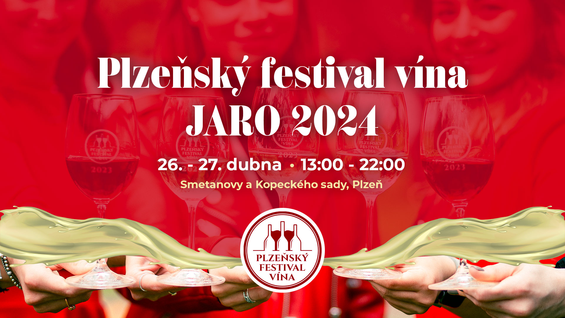 26 - 27. dubna 2024 - Plzeňský festival vína jaro