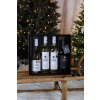 🎄✨ Vánoční dárkový luxusní box + 4 láhve 🎁🥂