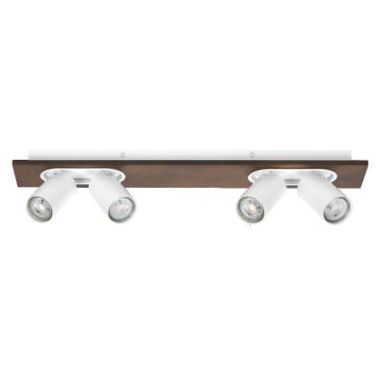 asset 13182103 decor spot mercury 4x3.4w927gu10 wt