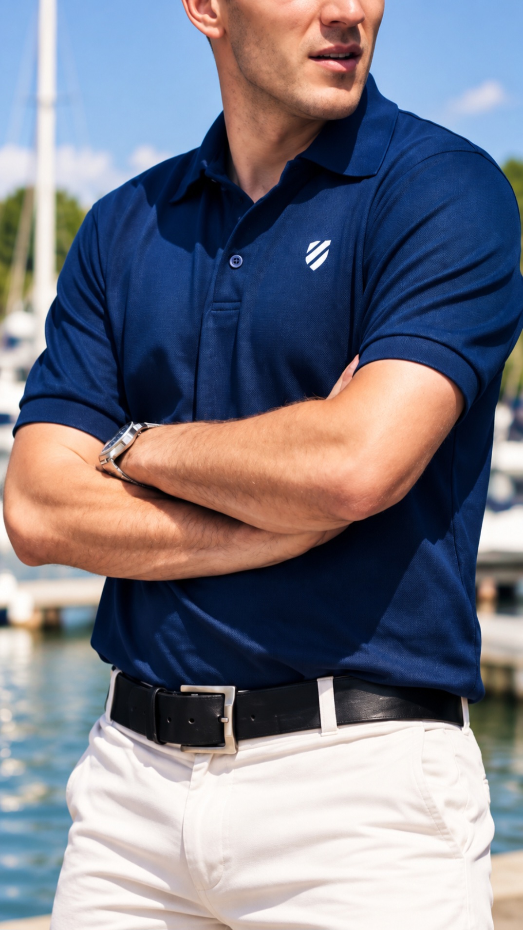 LEADER POLO NAVY