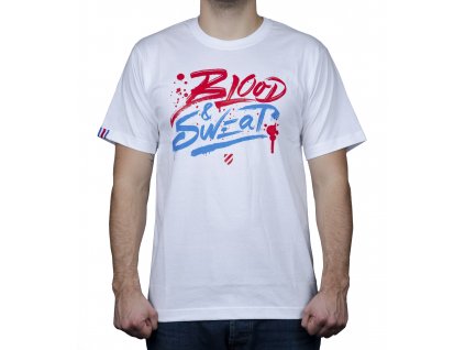 Blood and sweat triko front