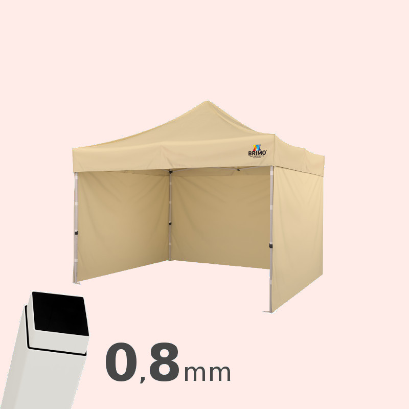 Super tenda in acciaio