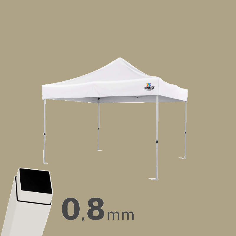 Super tenda in acciaio