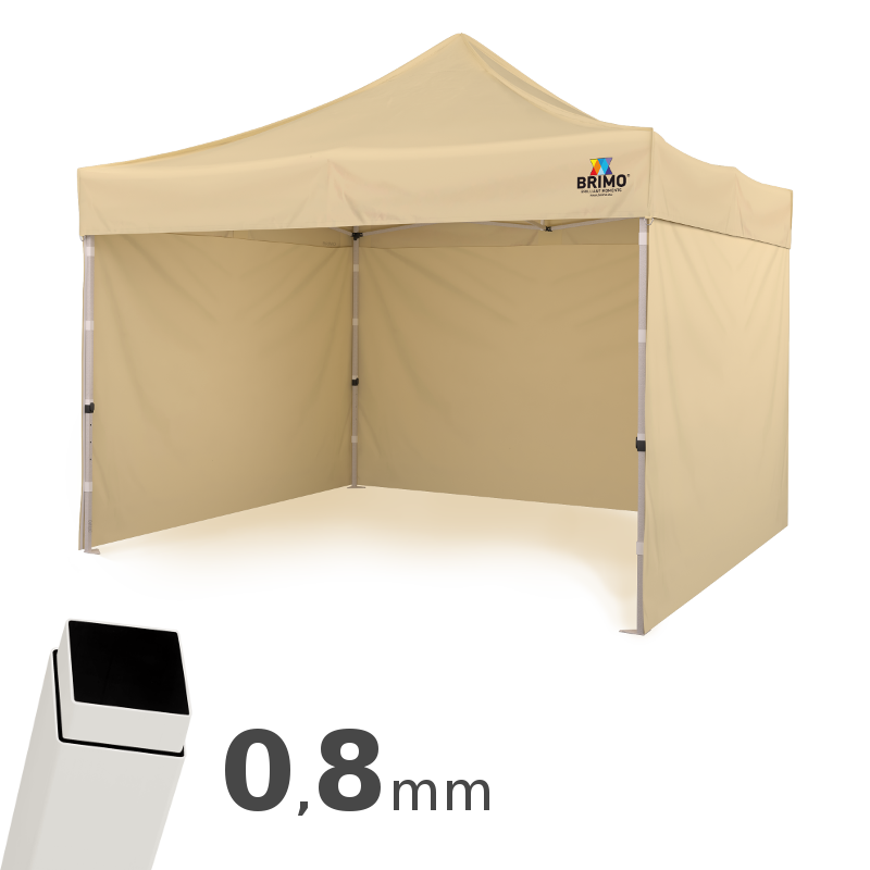 Super tenda in acciaio