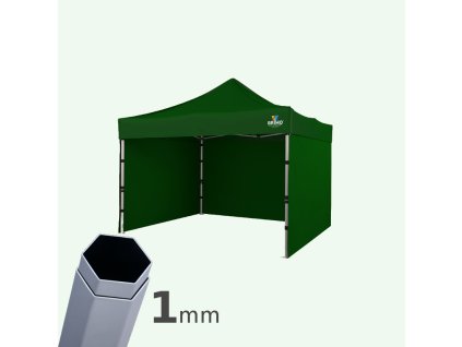 Stand impermeabile alla fiera 4x4