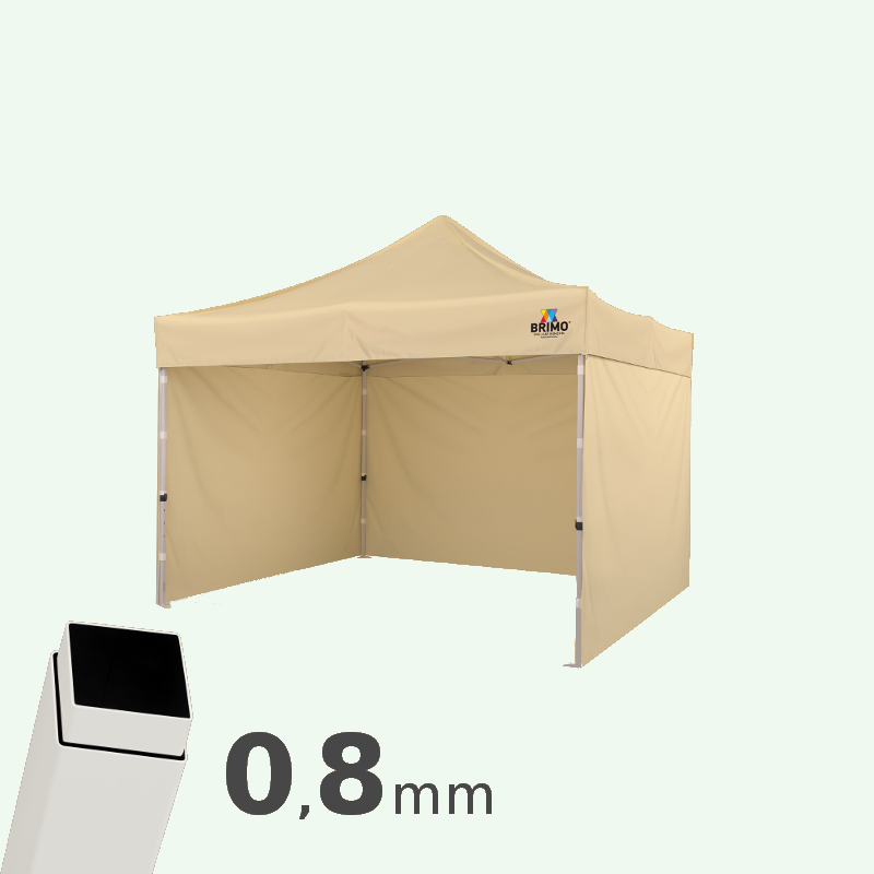Super tenda in acciaio