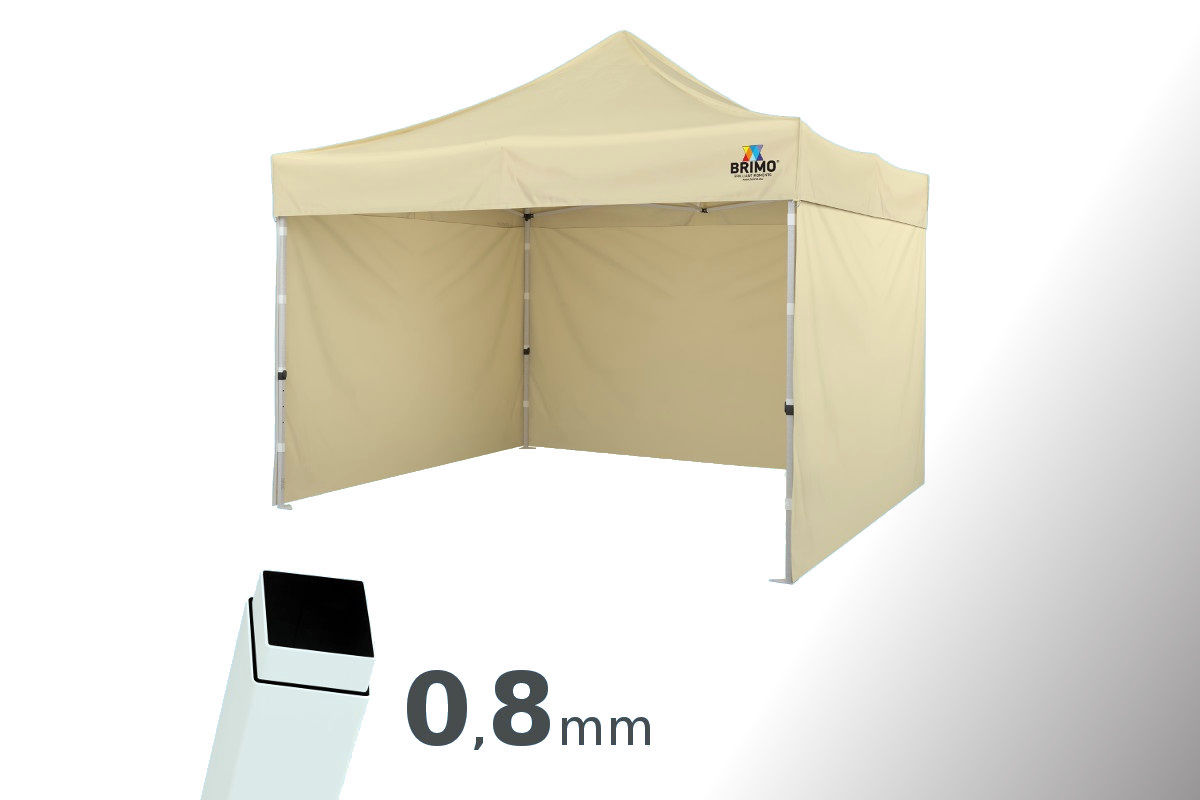 Super tenda in acciaio