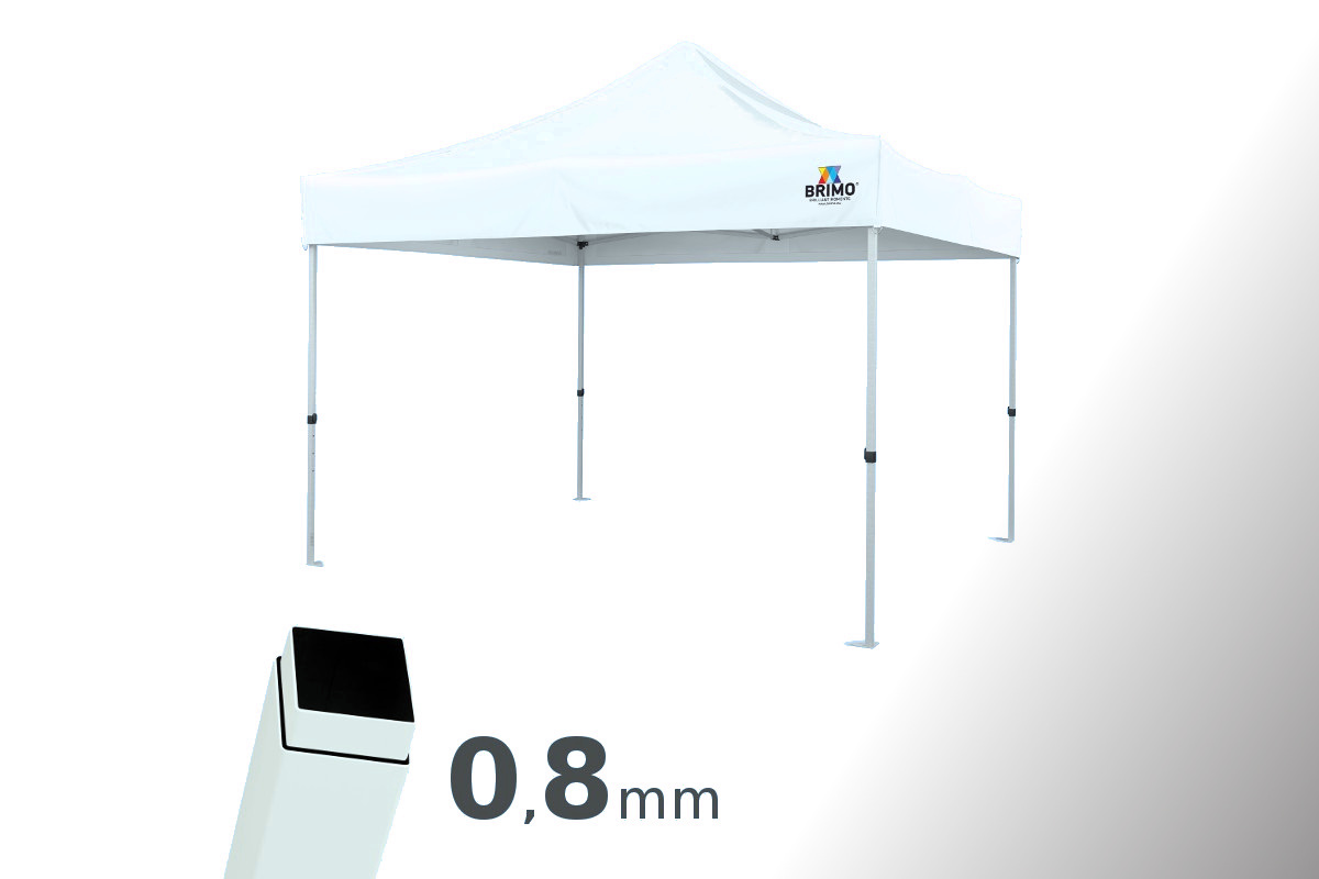 Super tenda in acciaio