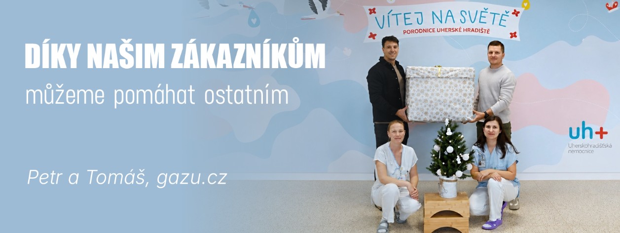 Darovali jsme doplňky v Uherském Hradišti v nemocnici nemuh+