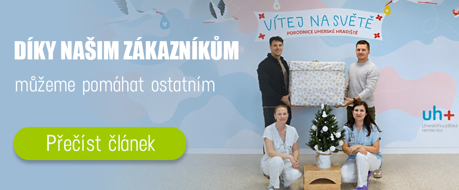 Darovali jsme doplňky v Uherském Hradišti v nemocnici nemuh+