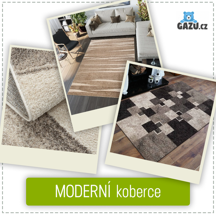 Další kolekce moderních koberců
