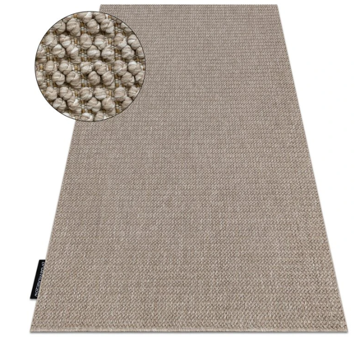 Koberec Blanka, bezvlasý