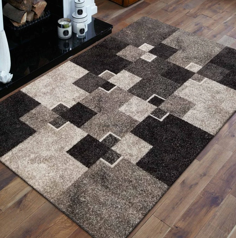 Kusový koberec Panamara - vzor 4 - béžový/hnědý