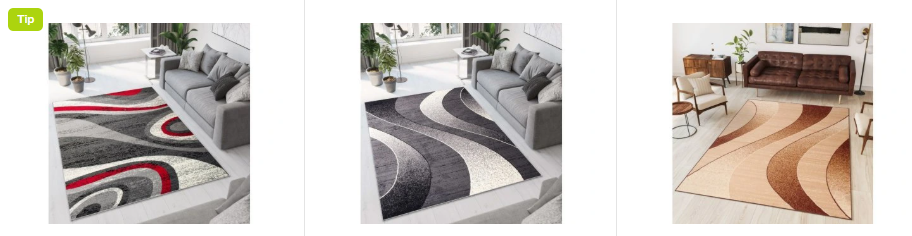 Kolekce moderních koberců Tap