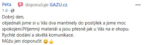 Recenze mantinelů do postýlky na GAZU.cz 