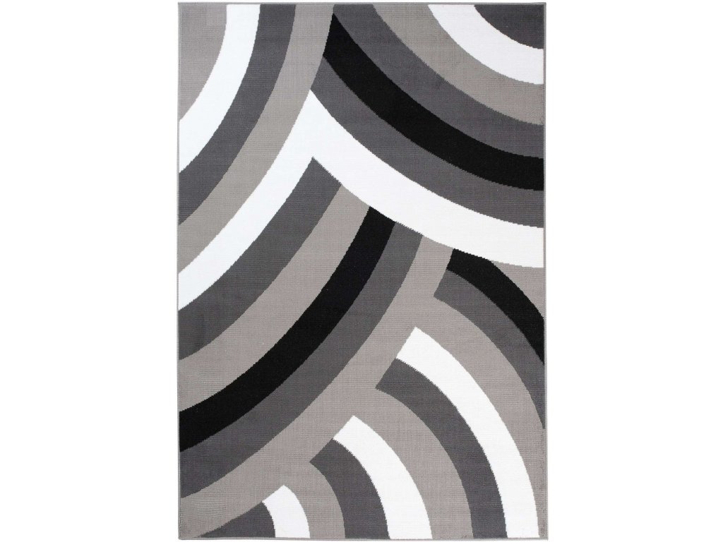 Kusový koberec DREAM - šedý - oblouky 1