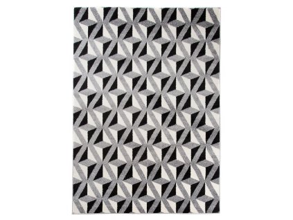 Kusový koberec MAROKO - šedý - kostky 1