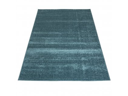 Moderní koberec Spring - jednobarevný - tyrkysový