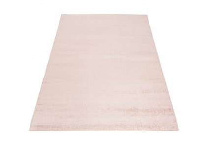 Moderní koberec Spring - jednobarevný - růžový