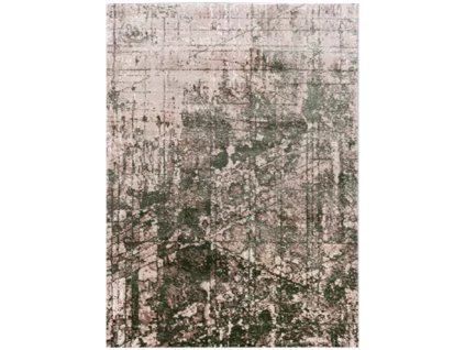 Moderní koberec Asthane - čáry 4 - béžový/zelený