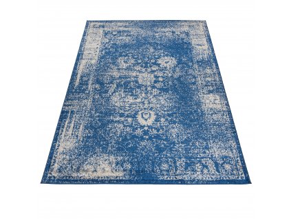 Moderní koberec Alesta - orientální 2 - modrý