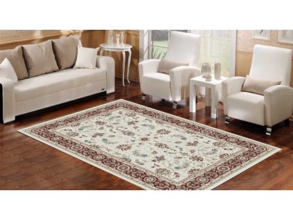 Moderní koberec Colorado Luxury - orientální 12 - bílý/červený