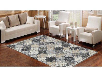 Moderní koberec Colorado Luxury - orientální 2 - šedý