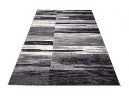 Moderní koberec Tap - čáry 3 - krémový/šedý