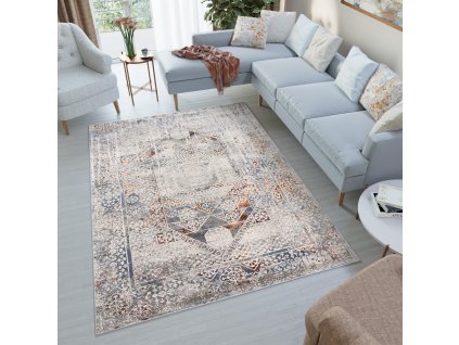 Moderní koberec Feyruz - orientální 6 - krémový