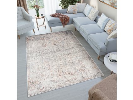 Moderní koberec Feyruz - orientální 3 - krémový