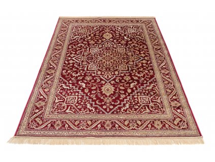 Moderní koberec Isphahan - orientální 8 - krémový/červený