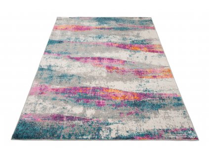 Kusový koberec Lazur - vlnky 1 - multicolor