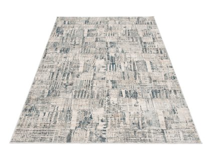Kusový koberec Medusa - abstrakt 2 - krémový