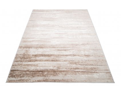 Kusový koberec Portland - abstrakt 6 - bílý/béžový