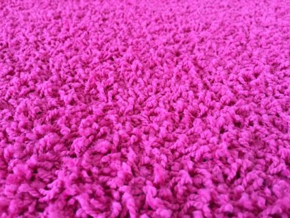 kusovy koberec color shaggy ruzovy 7 gazu