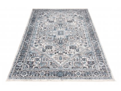 Kusový koberec Mystic - orientální 3 - modrý/šedý