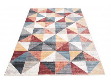 Kusový koberec Mystic - trojúhelníky 1 - multicolor