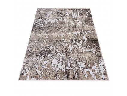 Kusový koberec Nil - abstrakt 5 - béžový/šedý