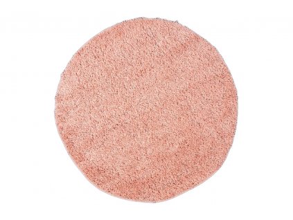 Moderní kulatý koberec SOHO - růžový