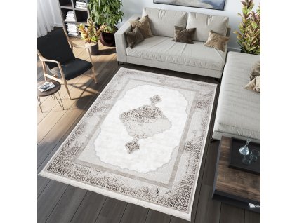 Moderní koberec SARAH - orient 5 - šedý