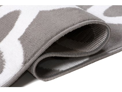 Moderní koberec GALA - abstrakt 3 - šedý