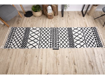 Běhoun se střapci Herbert - dlouhý vlas 2 - bílý