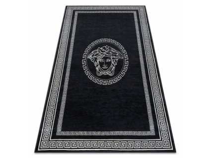 Pratelný koberec PERFECT - Řecko 4 - černý