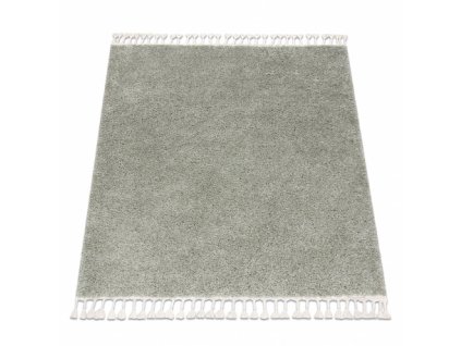 Koberec se střapci Herbert - dlouhý vlas 3 - zelený