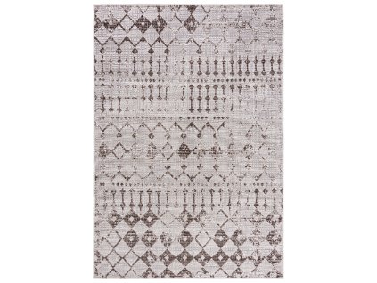 Bezvlasý koberec Madrid - tvary 1 - hnědý