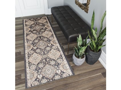 Běhoun na míru DUBAI - orient 5 - černý/béžový