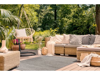 Odolný koberec Sisi Floorlux - jednobarevný - šedá