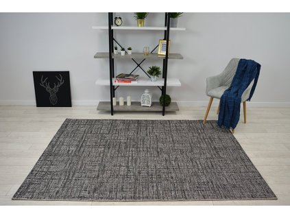 Odolný koberec Sisi Loft - melanž - šedý/hnědý