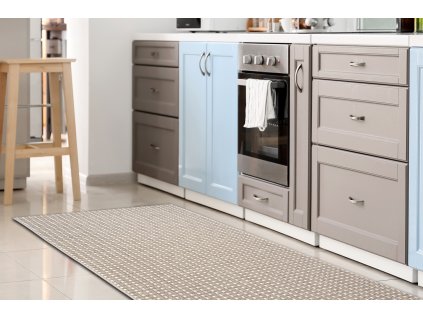 Odolný koberec Sisi Boho - struktura  - béžový/krémový